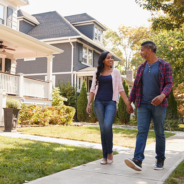 Couple Talking About Refinancing in PA