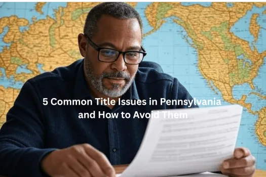 5 Common Title Issues in Pennsylvania and How to Avoid Them