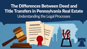 The Differences Between Deed and Title Transfers in Pennsylvania Real Estate