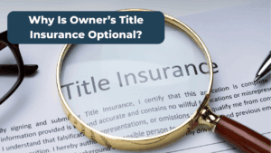 Title Insurance Optional